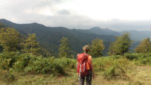 La strada dietro di loro